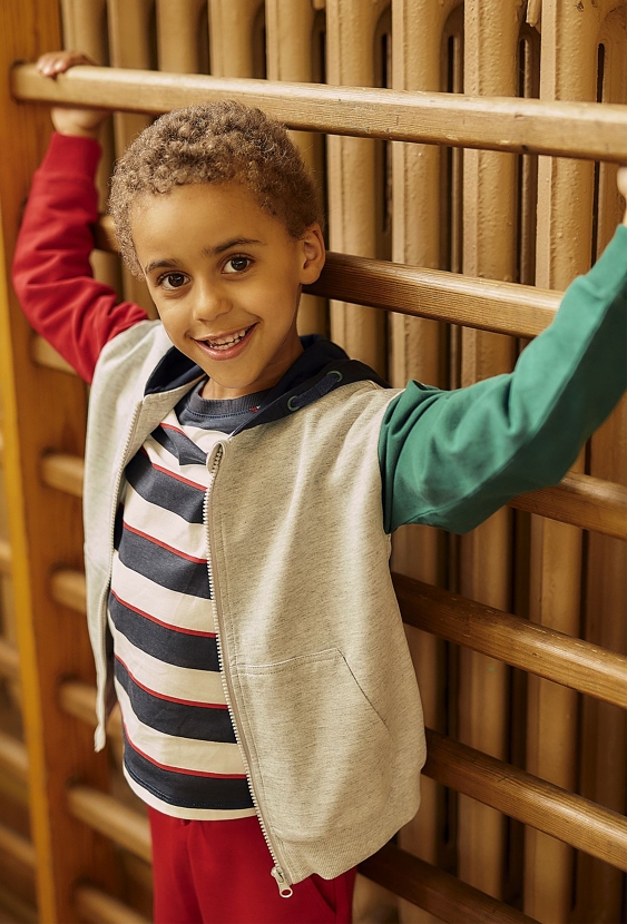 Bluza dresowa chłopięca z kapturem - 5.10.15.