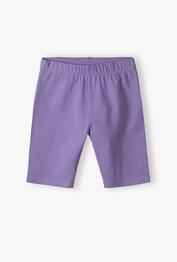 Legginsy dziewczęce typu kolarki – elastyczne getry 1/2