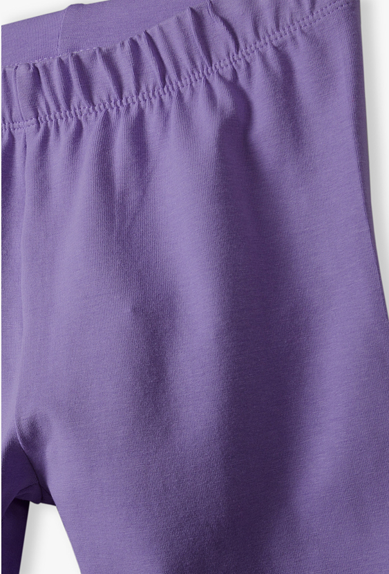 Legginsy dziewczęce typu kolarki – elastyczne getry 1/2