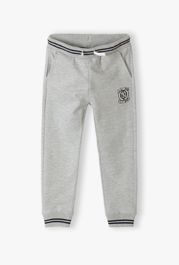 Szare spodnie dresowe dla chłopca - College - 5.10.15.