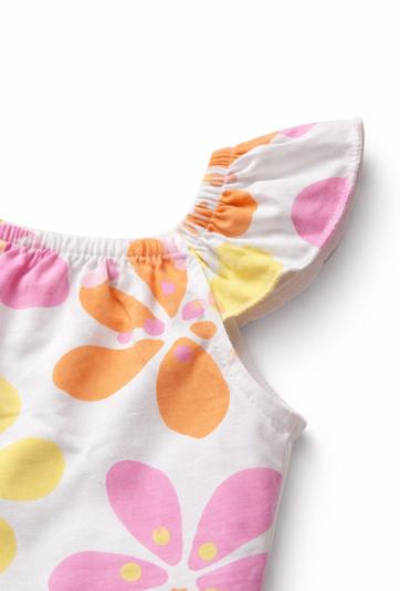 Body niemowlęce w kwiaty