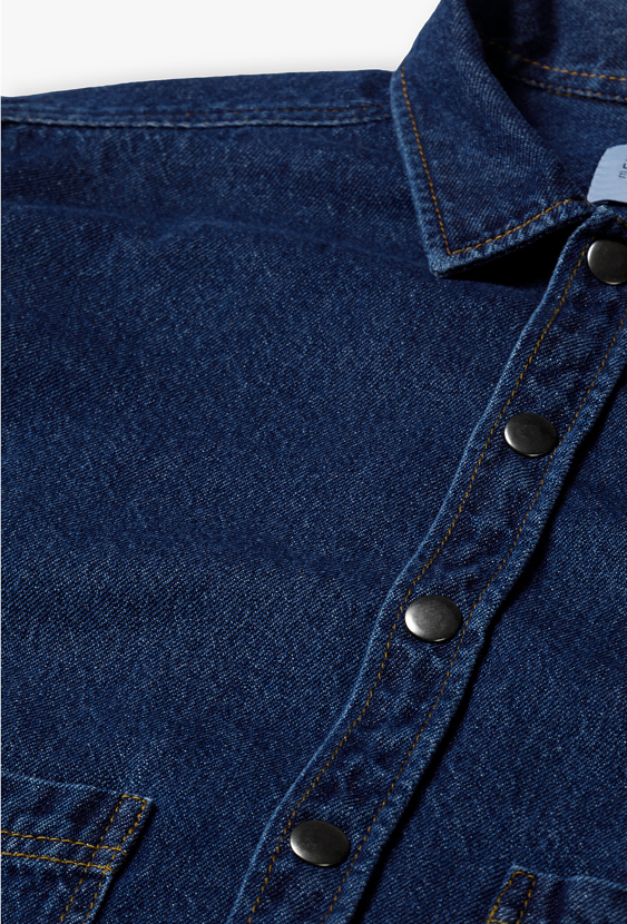 Jeansowa koszula chłopięca