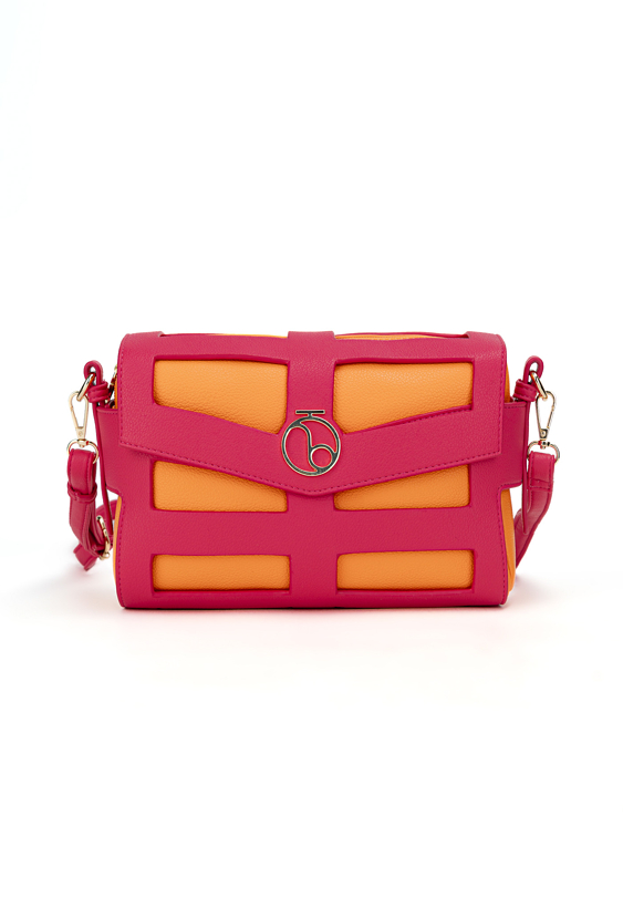 Torebka crossbody nobo z efektowną klapą