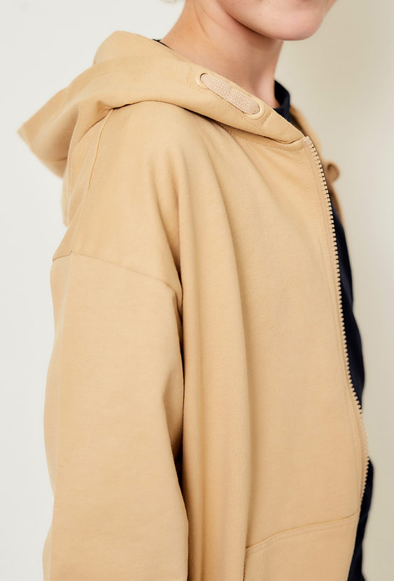 Bluza rozpinana z kapturem