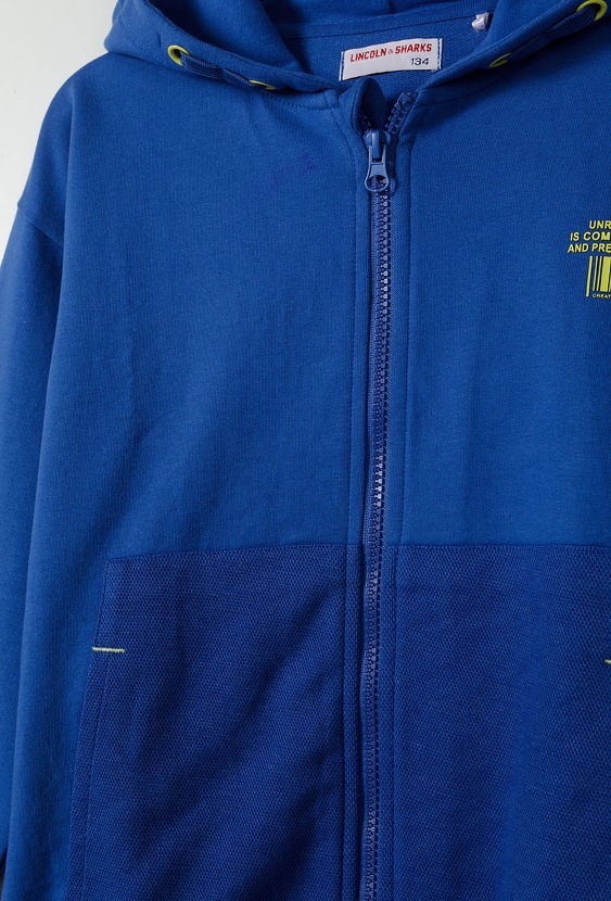 Rozpinana bluza dresowa z kapturem -  Lincoln&Sharks