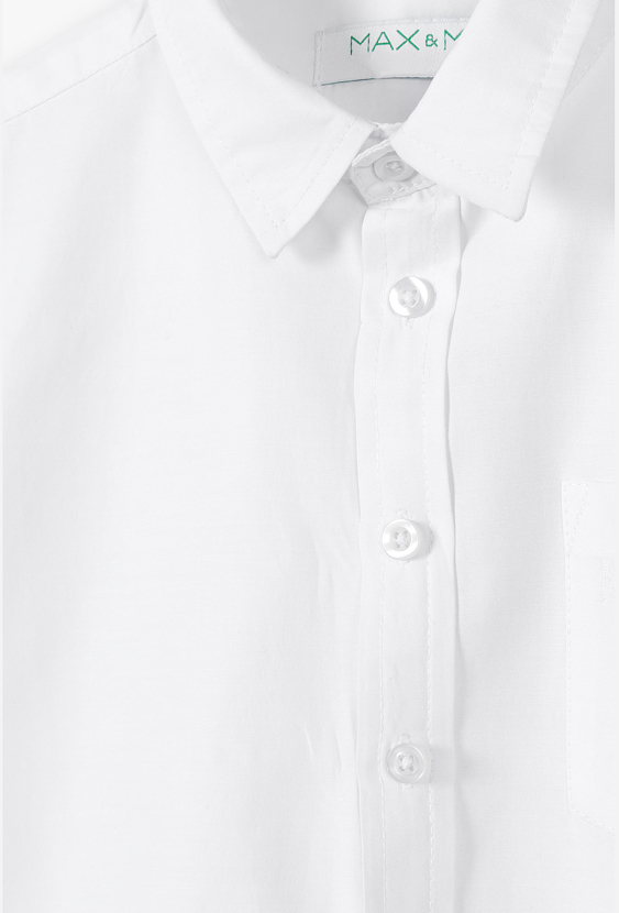 Koszula chłopięca z krótkim rękawem