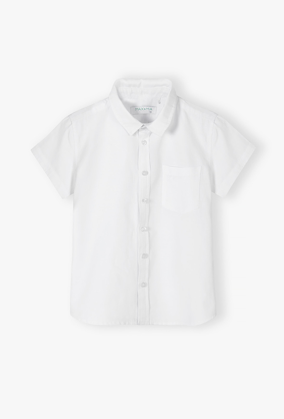 Koszula chłopięca z krótkim rękawem