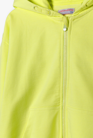 Bluza rozpinana z kapturem dla chłopca