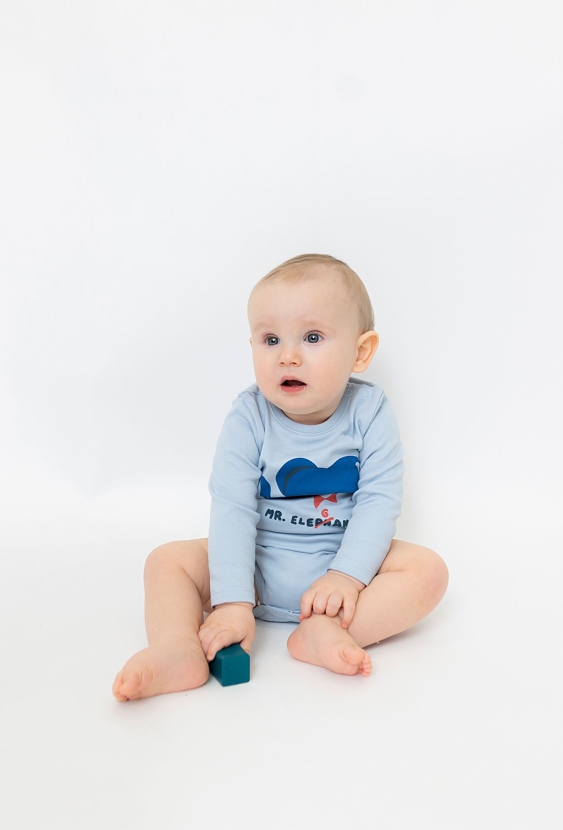 Body niemowlęce z długim rękawem