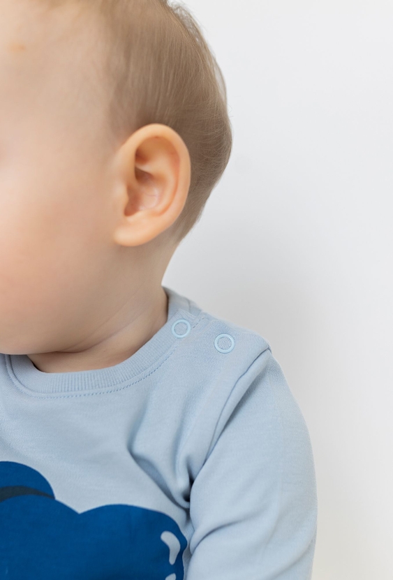 Body niemowlęce z długim rękawem