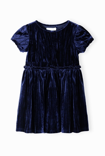 Granatowa elegancka sukienka dla dziewczynki