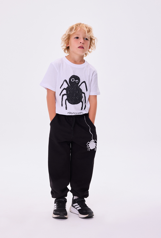 Spodnie baggy chłopięce Halloween