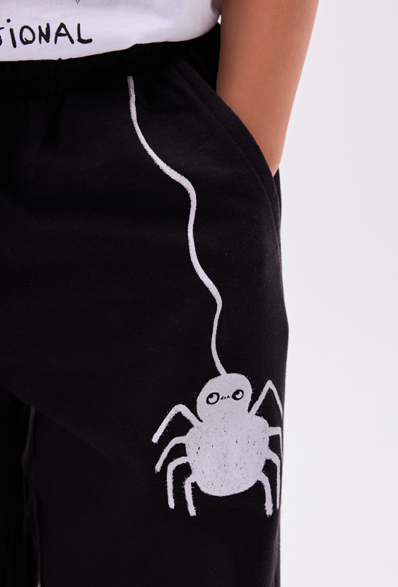 Spodnie baggy chłopięce Halloween