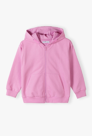 Różowa bluza dresowa dla dziewczynki - 5.10.15.