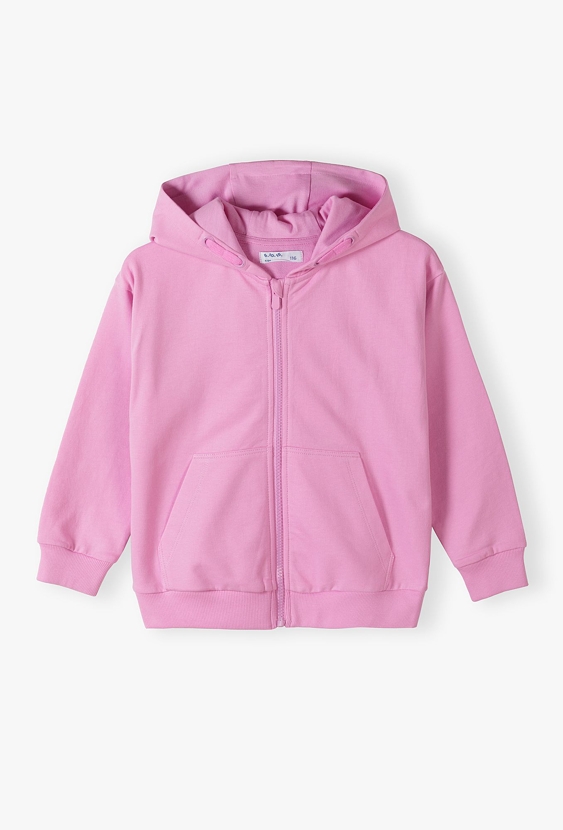 Różowa bluza dresowa dla dziewczynki - 5.10.15.