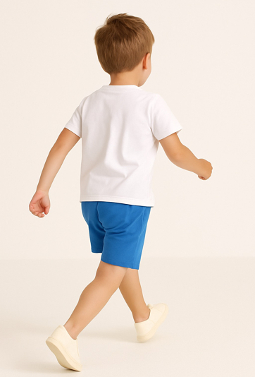 Szorty chłopięce z nadrukiem