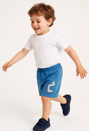 Szorty chłopięce z nadrukiem