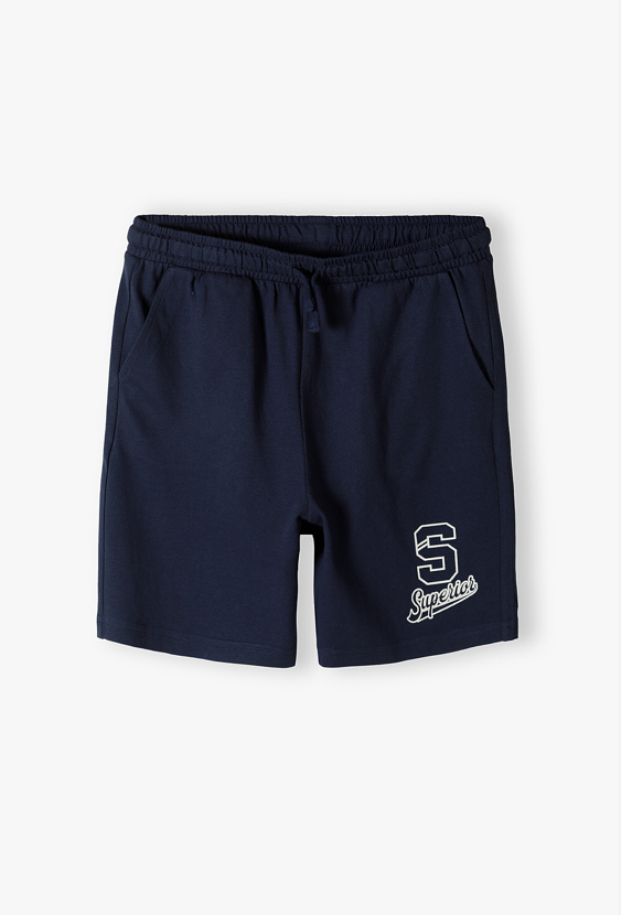 Szorty dresowe chłopięce z nadrukiem SUPERIOR