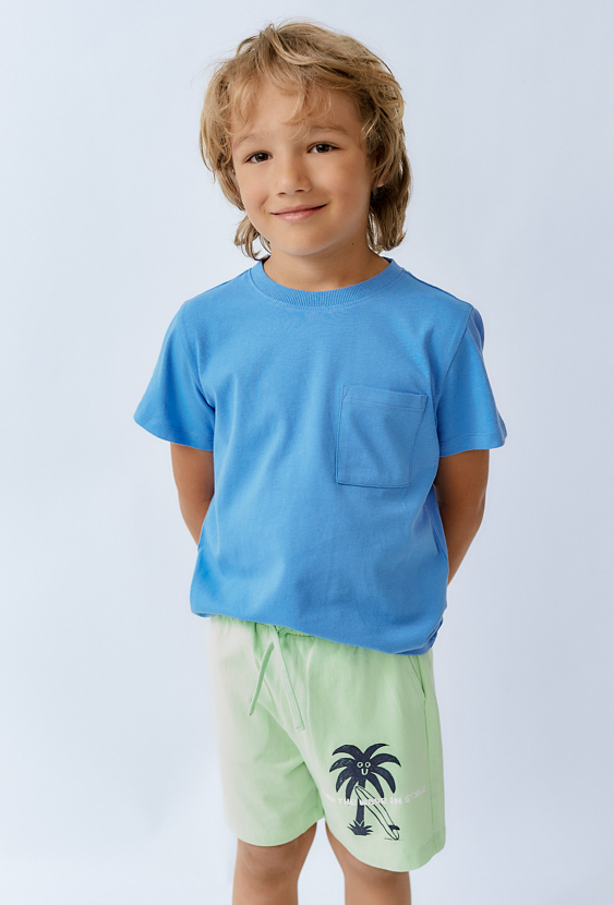 Chłopięce szorty jasnozielone