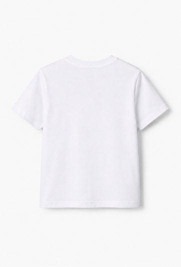 T-shirt chłopięcy gładki typu basic z krótkim rękawem