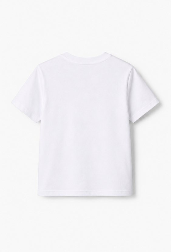 T-shirt chłopięcy gładki typu basic z krótkim rękawem