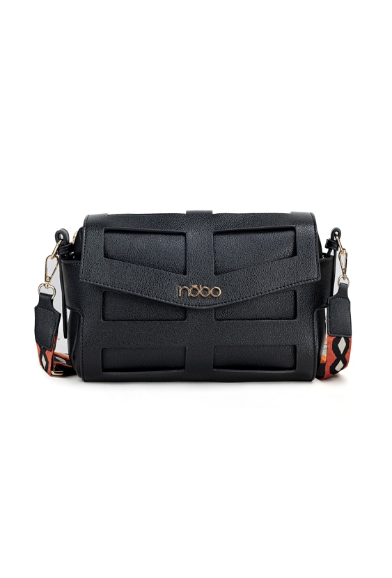 Torebka crossbody z efektowną klapą