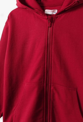 Bluza dresowa z kieszeniami i kapturem