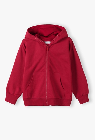 Bluza dresowa z kieszeniami i kapturem