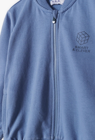 Bawełniana bluza dresowa rozpinana