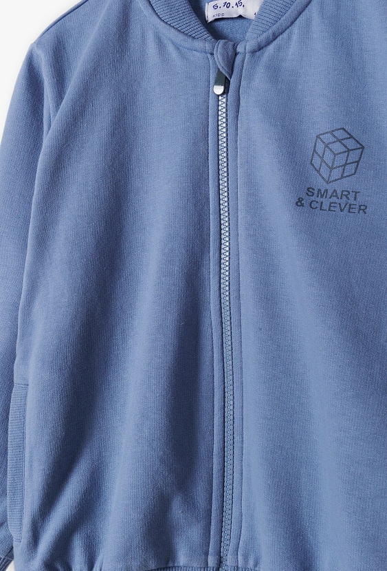 Bawełniana bluza dresowa rozpinana