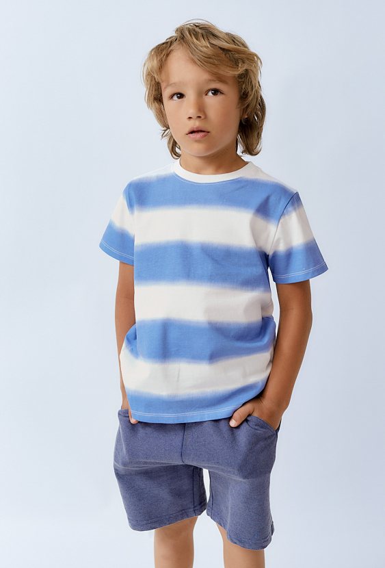 Granatowe szorty chłopięce