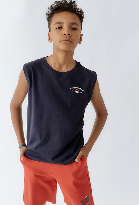 Letnia koszulka bez rękawów