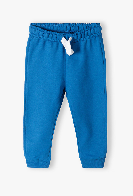 Niebieskie spodnie dresowe dla chłopca