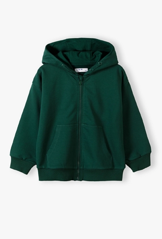 Zielona bluza dresowa dla chłopca - 5.10.15.