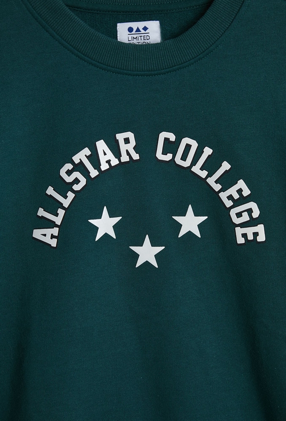 Bluza dresowa zielona - unisex - Limited Edition