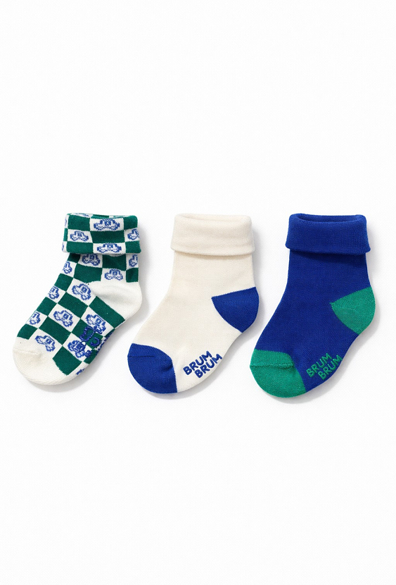 Skarpetki niemowlęce 3-pak