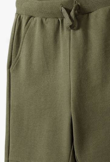 Zielone dresowe spodnie dla chłopca - 5.10.15.