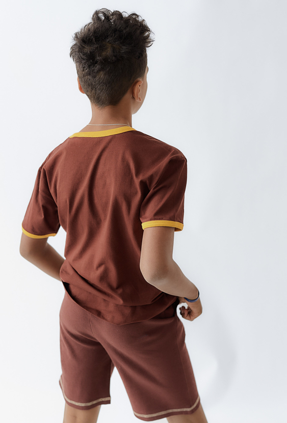 Bawełniana koszulka z nadrukiem