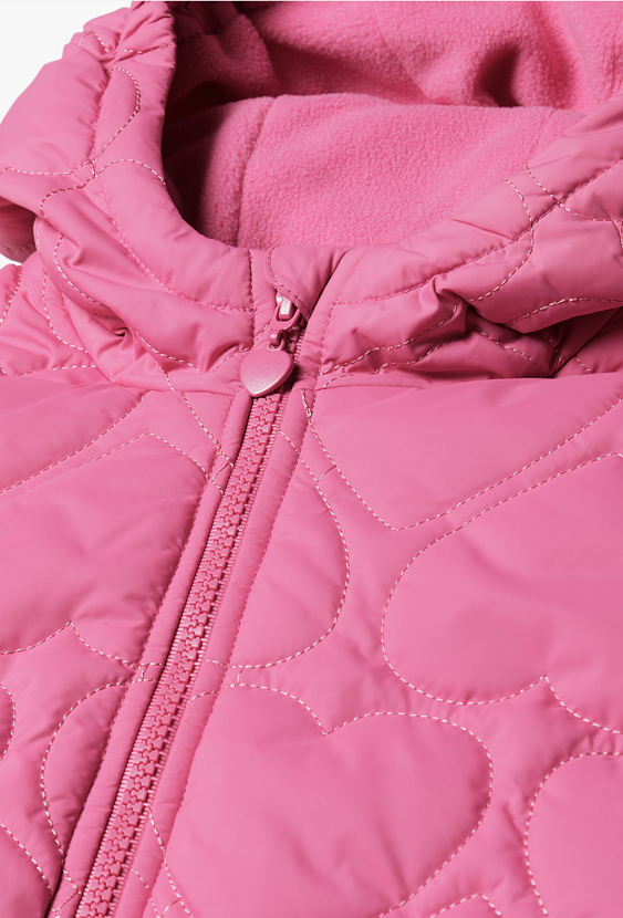 Kurtka ocieplana dla dziewczynki