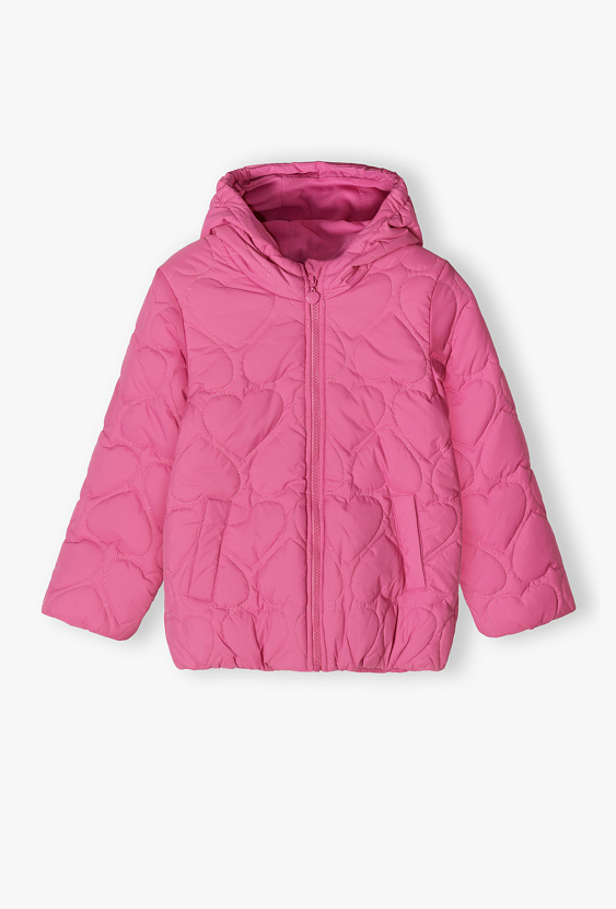 Kurtka ocieplana dla dziewczynki