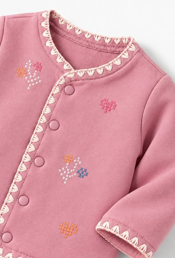 Cieplejsza bluza dziewczęca z nadrukiem