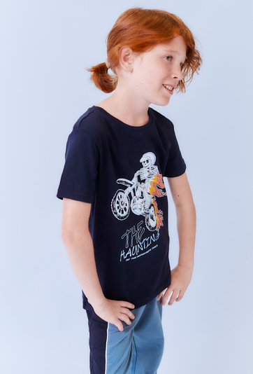 Koszulka chłopięca ze szkieletorem