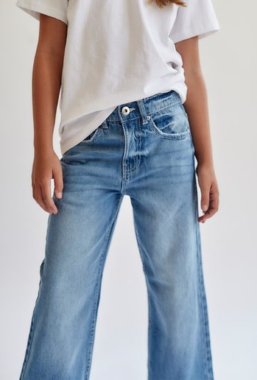 Spodnie jeansowe wide leg