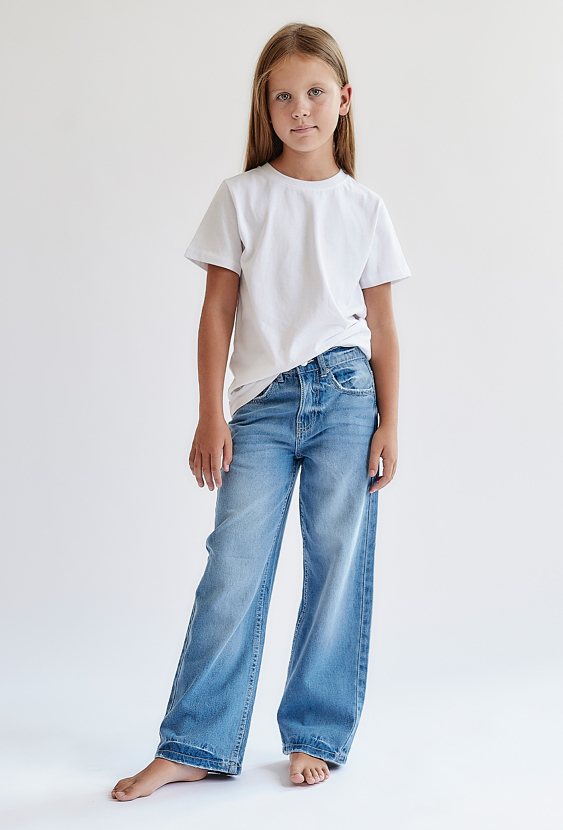Spodnie jeansowe wide leg