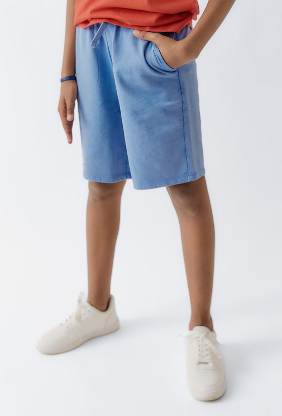 Dzianinowe szorty chłopięce
