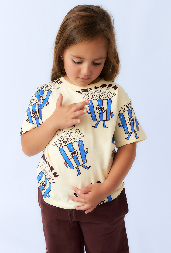 Koszulka z nadrukiem popcornu - Limited Edition