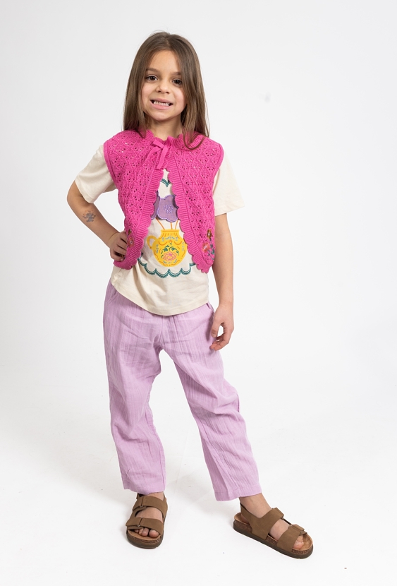 Muślinowe haremki dla dziewczynki