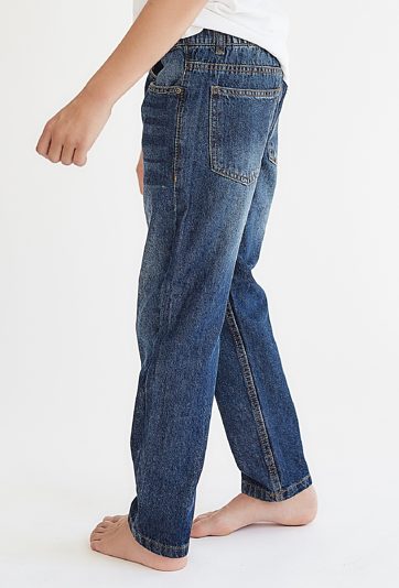 Spodnie jeansowe regular dla chłopca- Lincoln&Sharks