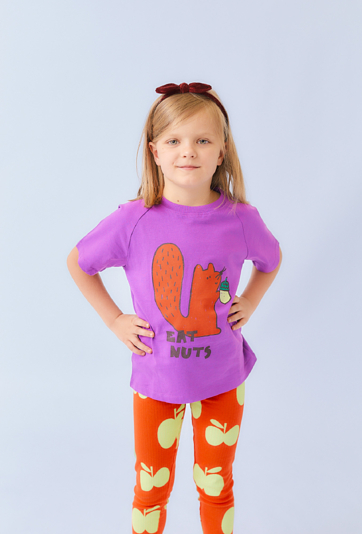 Koszulka z nadrukiem wiewiórki - Limited Edition