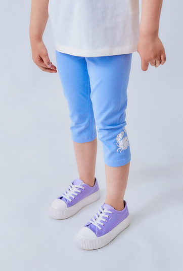 Legginsy dziewczęce 3/4